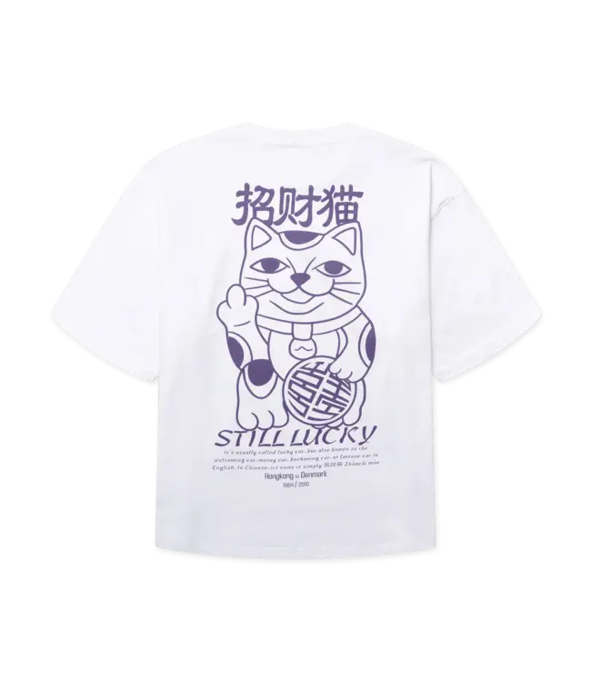 woodbird Woodbird Beam Lucky Tee White