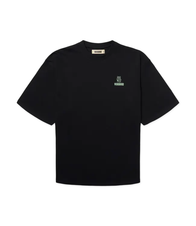 woodbird Woodbird Beam Lucky Tee Black