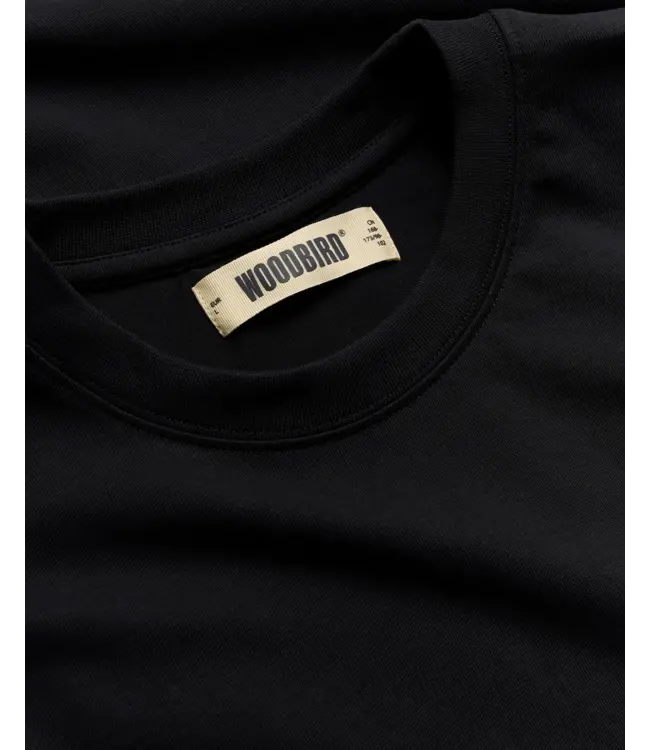 woodbird Woodbird Beam Lucky Tee Black