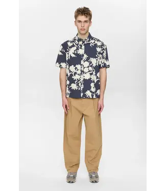 Anerkjendt Anerkjendt Akotto AOP SS Shirt Sky Captain