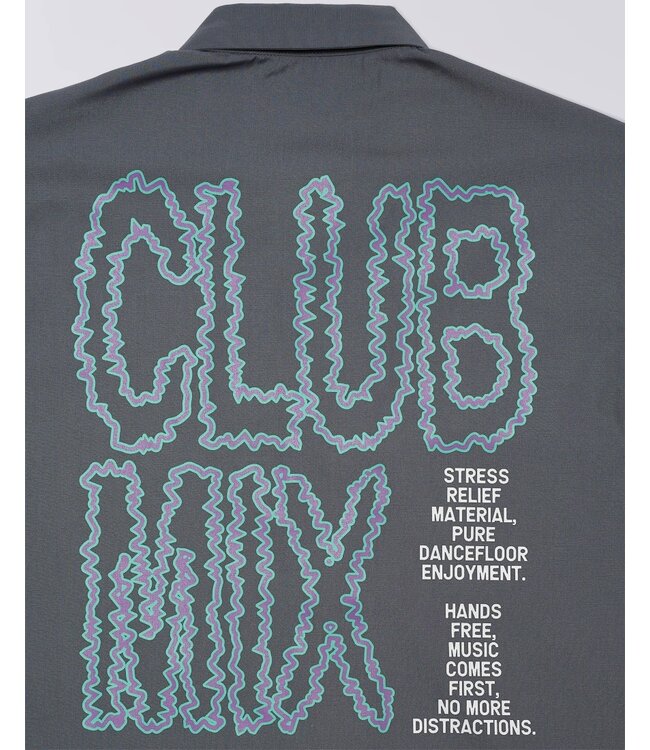 Edwin Edwin Club Mix Shirt SS Dark Grey