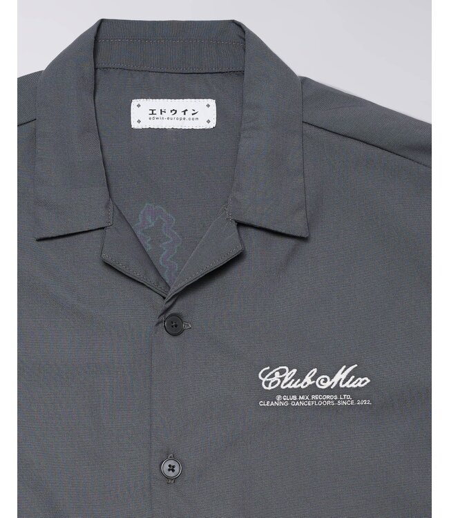 Edwin Edwin Club Mix Shirt SS Dark Grey