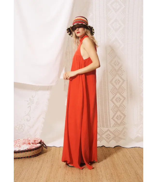 Frnch Frnch Robe Catello Corail