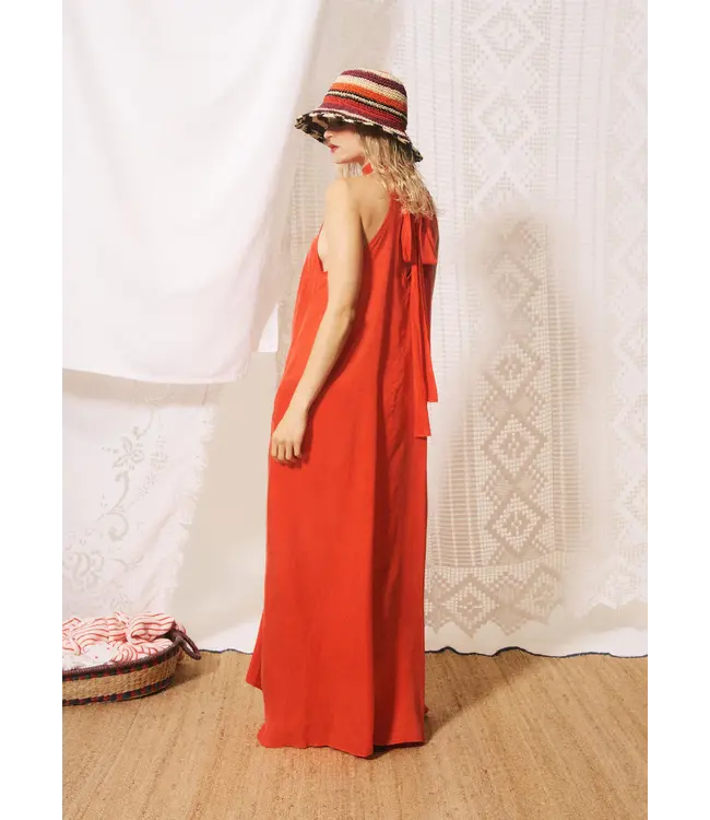 Frnch Frnch Robe Catello Corail