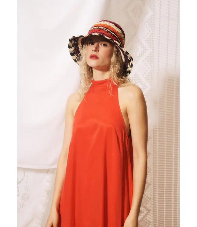 Frnch Frnch Robe Catello Corail