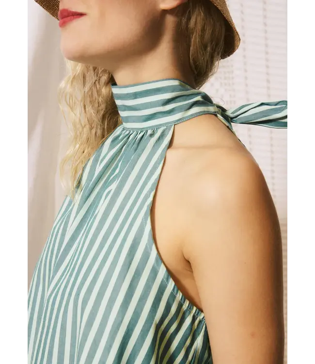 Frnch Frnch Top Crescenzo Vert Rivage