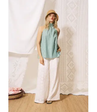 Frnch Frnch Top Crescenzo Vert Rivage