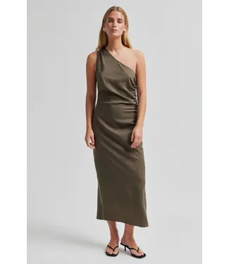 Second Female Second Female Refined One Schoulder Dress Canteen