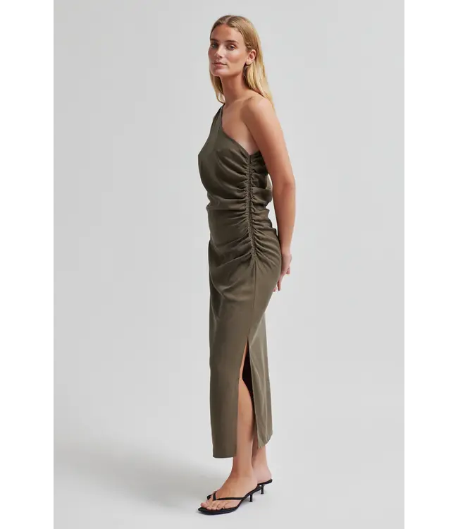 Second Female Second Female Refined One Schoulder Dress Canteen