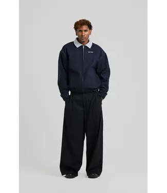 Arbor Antwerp Arbor Antwerp Cropped Fitted Jacket Blue