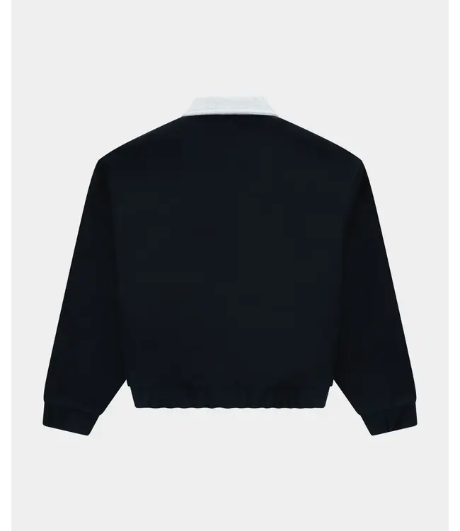 Arbor Antwerp Arbor Antwerp Cropped Fitted Jacket Blue