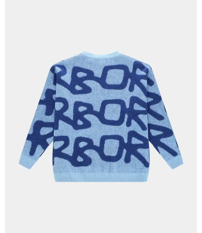 Arbor Antwerp Arbor Antwerp Big Logo Arbor Alpaca Knit Blue