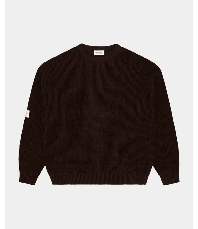 Arbor Antwerp Arbor Antwerp Textured Knit Brown