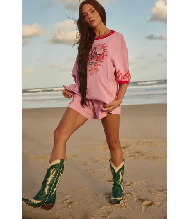 Sabbi Sabbi The Flaming Chido Shorts Pink