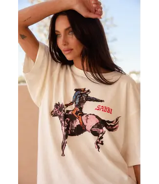 Sabbi Sabbi The Brumby Tee Cream