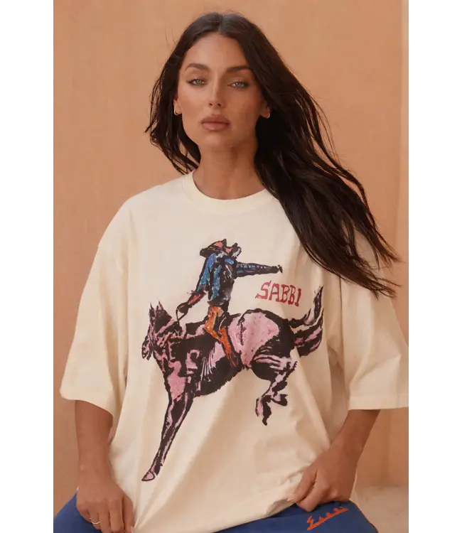 Sabbi Sabbi The Brumby Tee Cream