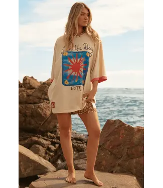Sabbi Sabbi Seas The Day Hotel Tee Sand
