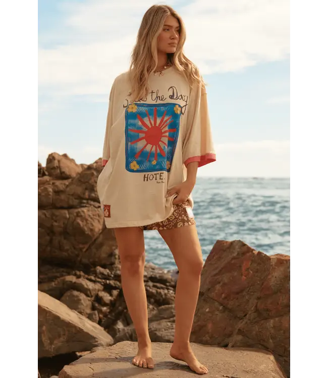 Sabbi Sabbi Seas The Day Hotel Tee Sand