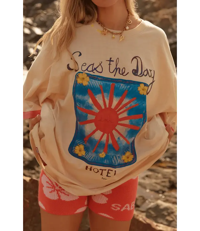 Sabbi Sabbi Seas The Day Hotel Tee Sand