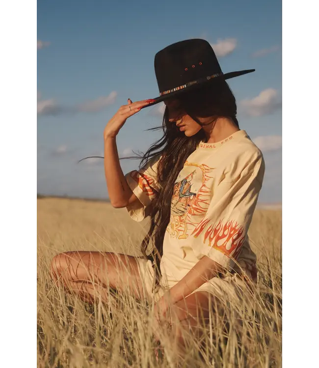 Sabbi Sabbi The Flaming Cowboy Tee Sand