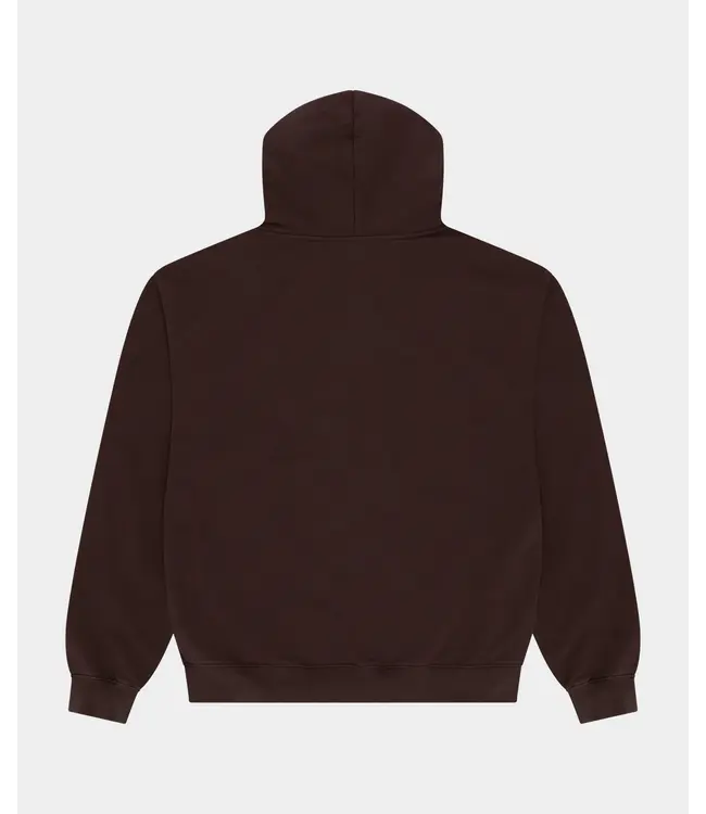 Arbor Antwerp Arbor Antwerp Dotline Arbor Zipper Hoodie Brown