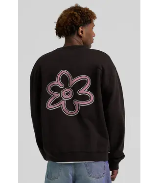 Arbor Antwerp Arbor Antwerp Line Flower Crewneck Brown
