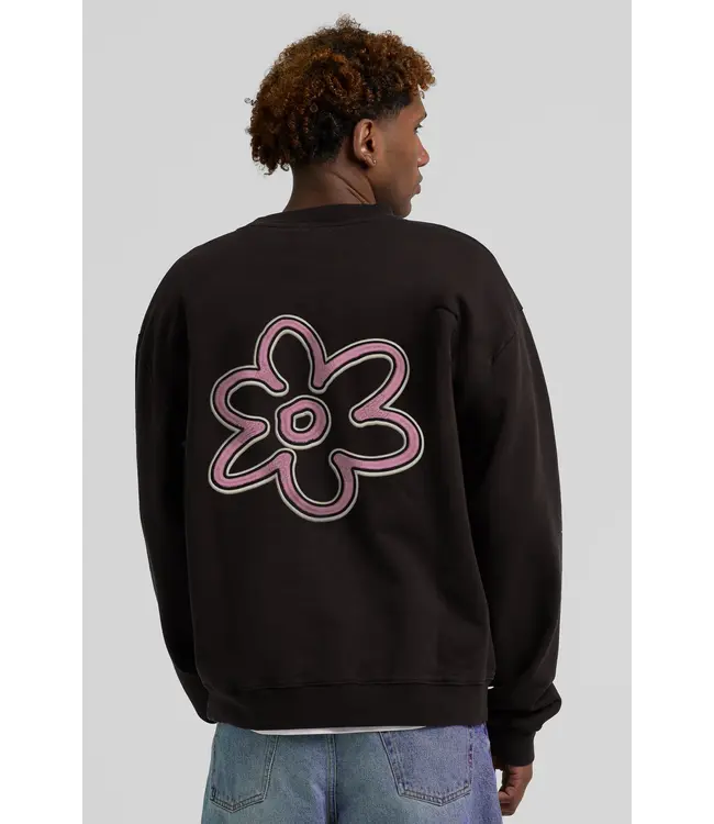 Arbor Antwerp Arbor Antwerp Line Flower Crewneck Brown