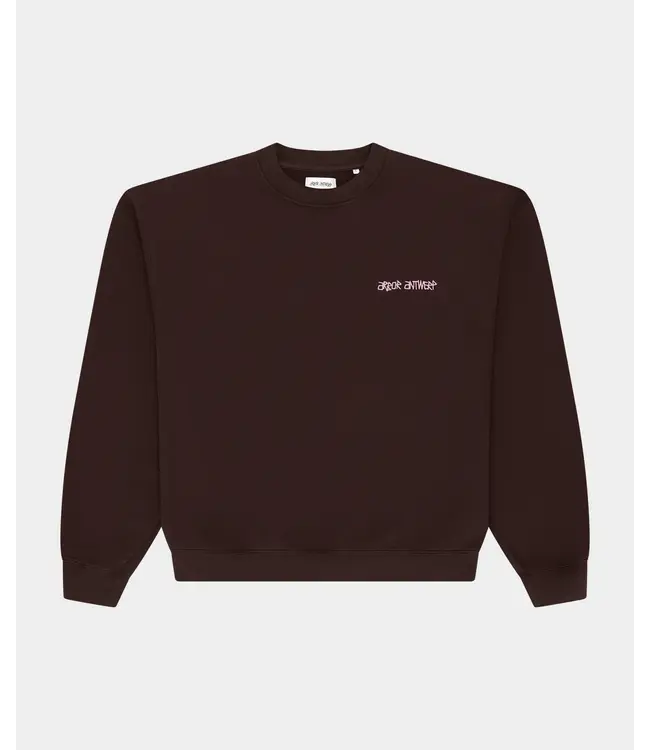 Arbor Antwerp Arbor Antwerp Line Flower Crewneck Brown