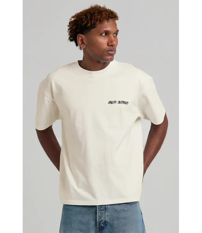 Arbor Antwerp Arbor Antwerp Faded Flower T-shirt Cream