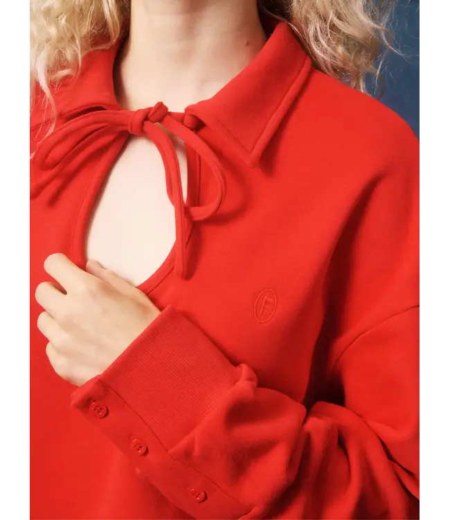 Frnch Frnch Billie Sweatshirt Rouge