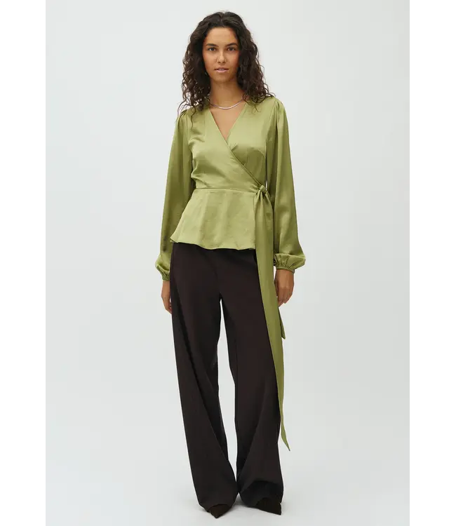 MbyM MbyM Quill Bibbim Blouse Sage