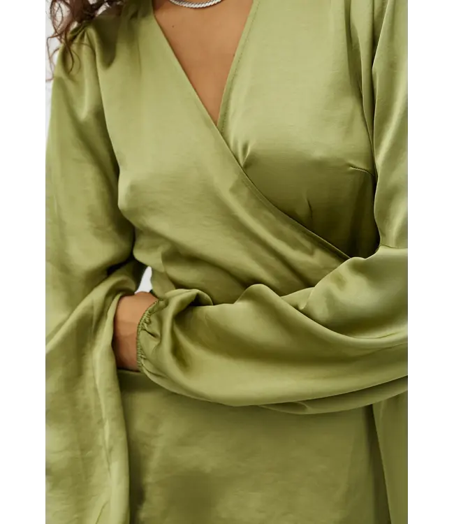 MbyM MbyM Quill Bibbim Blouse Sage