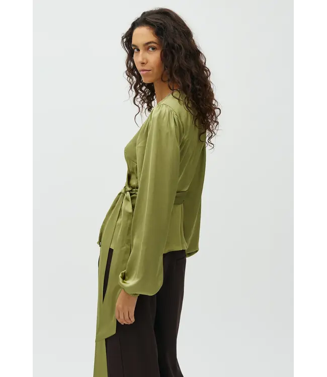 MbyM MbyM Quill Bibbim Blouse Sage