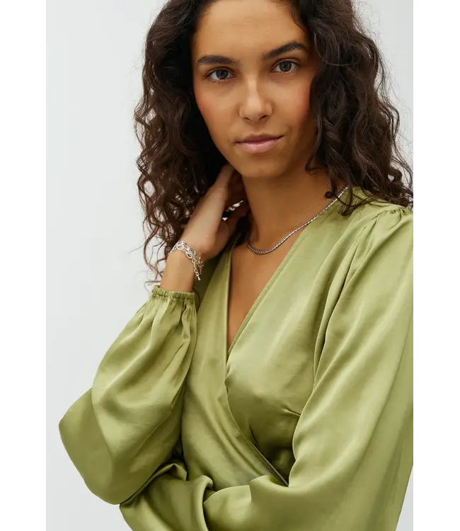 MbyM MbyM Quill Bibbim Blouse Sage