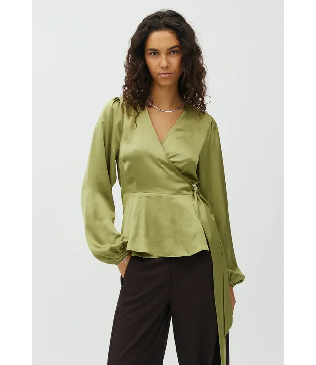 MbyM MbyM Quill Bibbim Blouse Sage