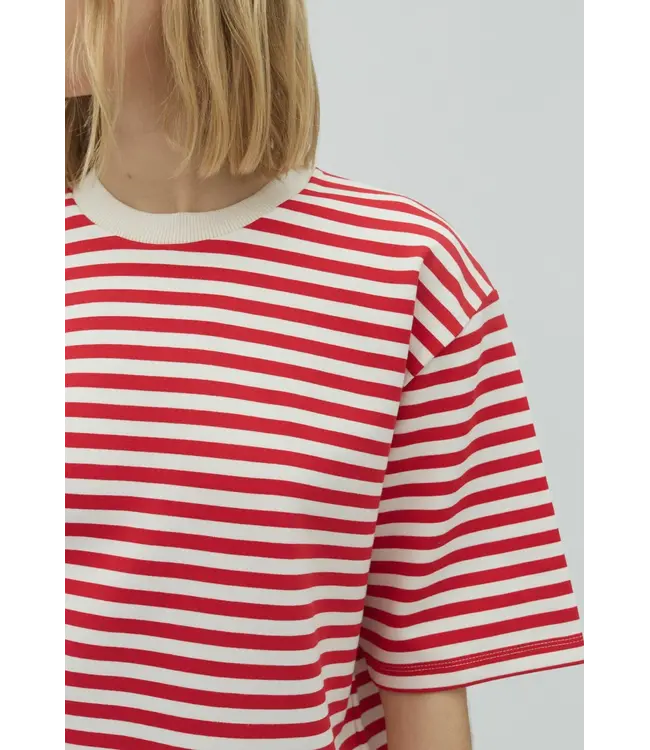 MbyM MbyM Betsy Stripe Emrys T-shirt Rococco Red Stripe 160726