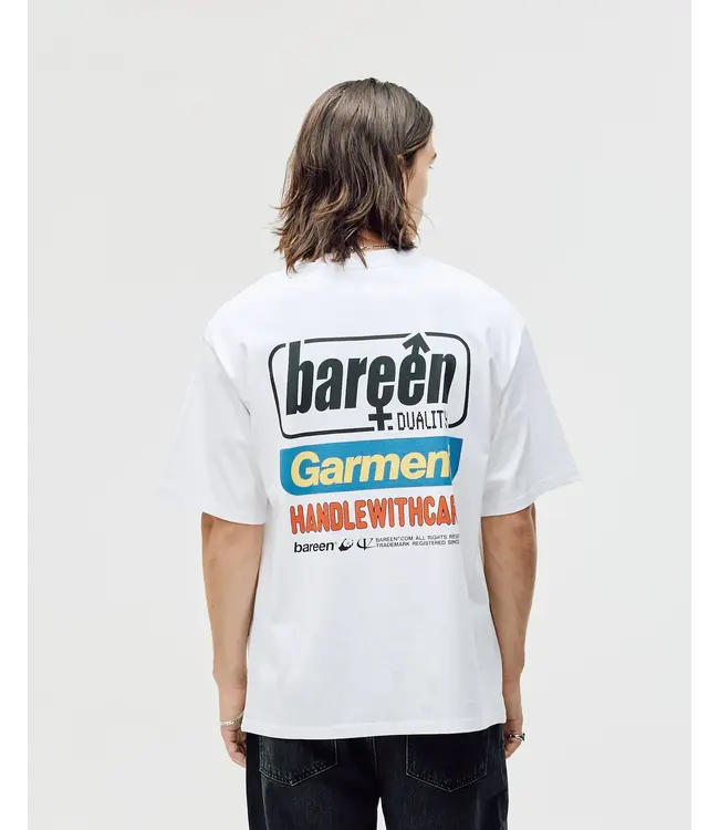 Bareen Bareen Duality Box Fit Tee White