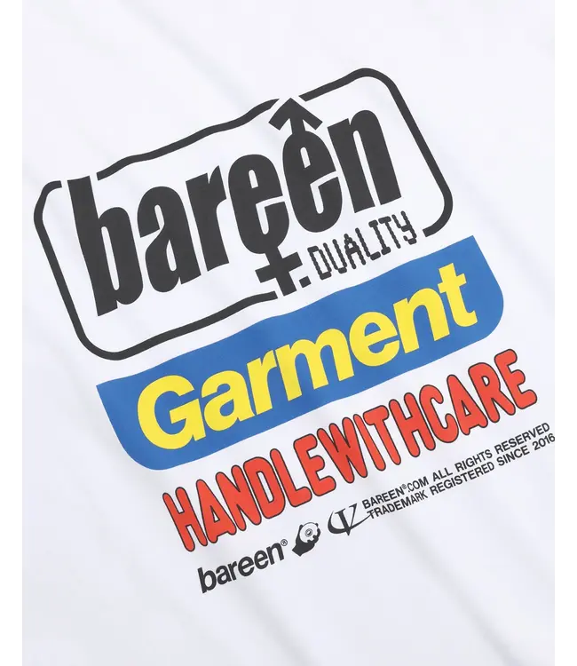Bareen Bareen Duality Box Fit Tee White