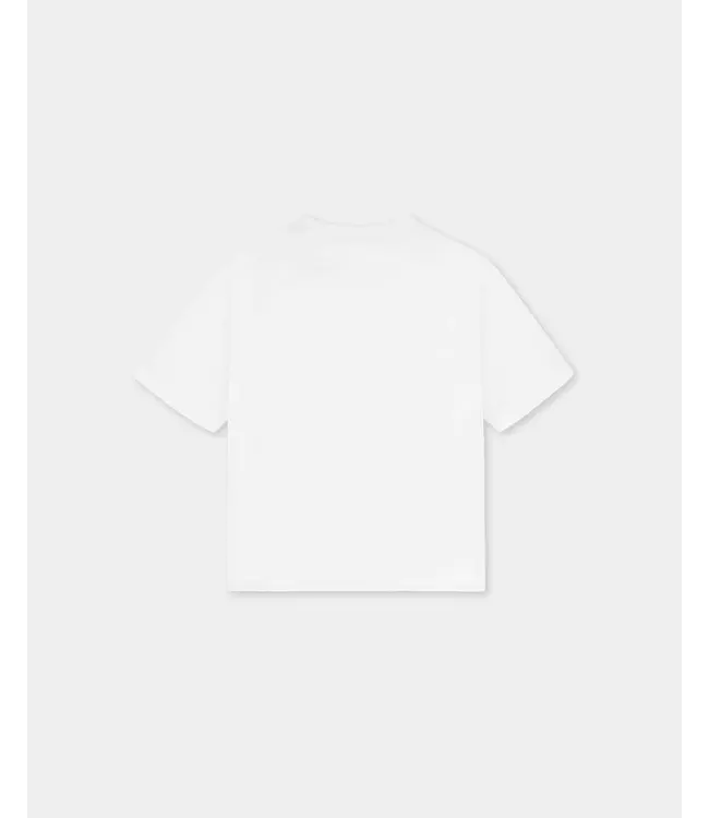 Bareen Bareen Field Box Fit Tee White