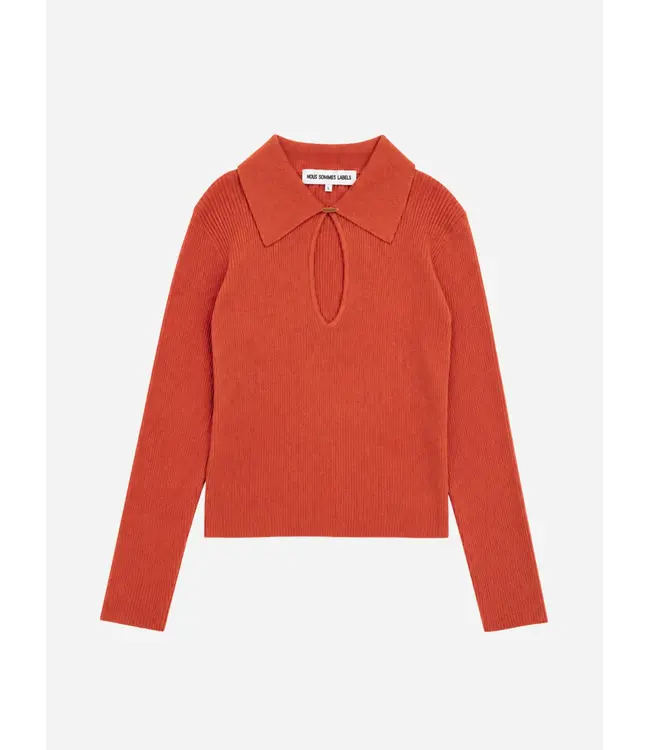 Nous Sommes Labels Nous Sommes Label Maya Knit Top Orange