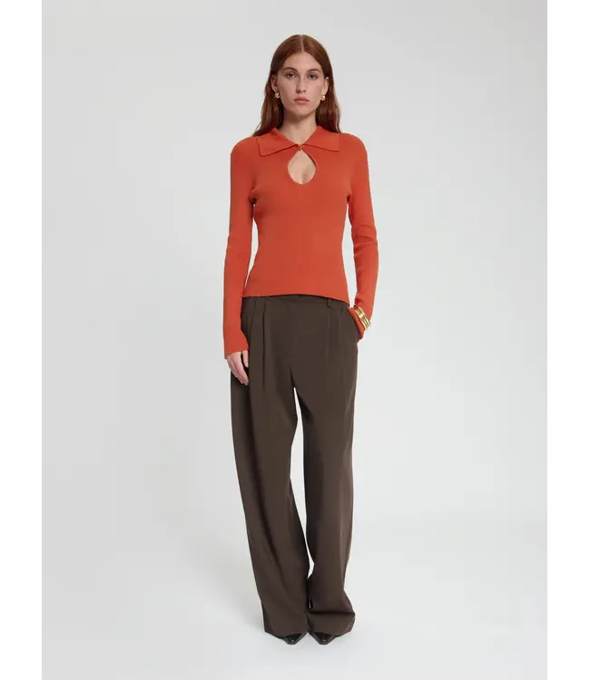 Nous Sommes Labels Nous Sommes Label Maya Knit Top Orange