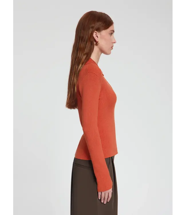 Nous Sommes Labels Nous Sommes Label Maya Knit Top Orange