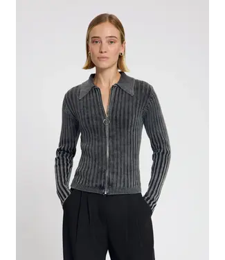 Nous Sommes Labels Nous Sommes Label Tess Rib Cardigan Black