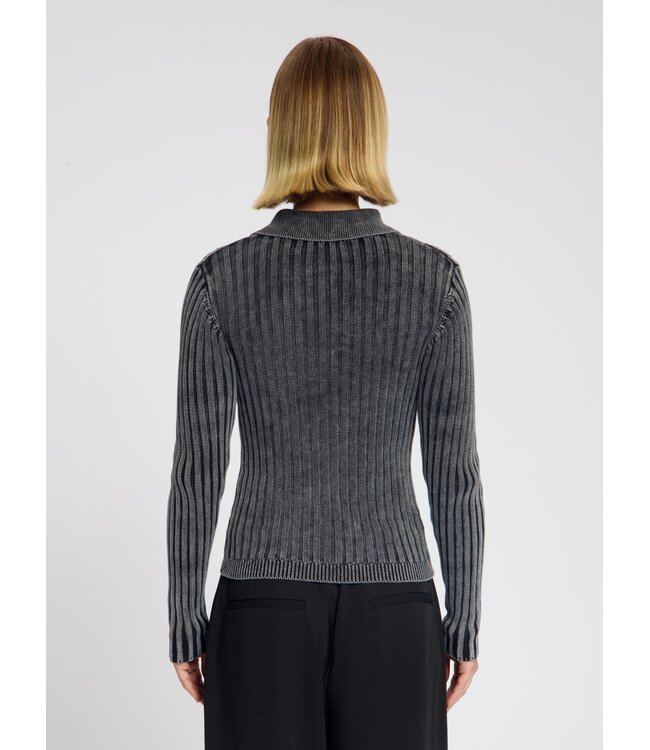 Nous Sommes Labels Nous Sommes Label Tess Rib Cardigan Black