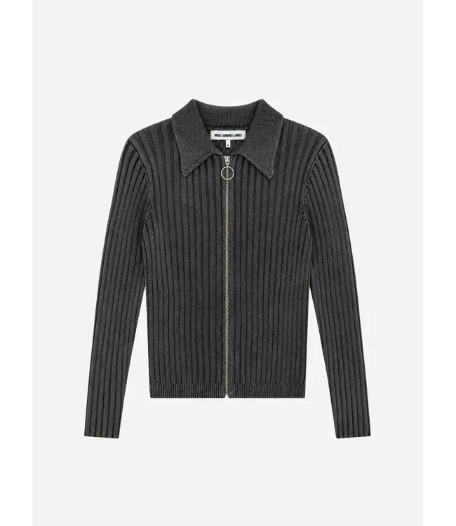Nous Sommes Labels Nous Sommes Label Tess Rib Cardigan Black