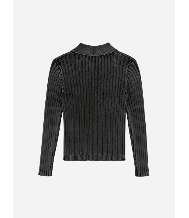 Nous Sommes Labels Nous Sommes Label Tess Rib Cardigan Black