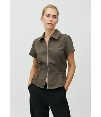 MbyM Mbym Ori Aulira-M Top Grey Green