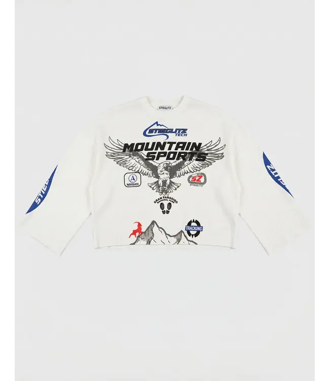 Stieglitz Stieglitz Marta Boxy Wide Skate Longsleeve Off White