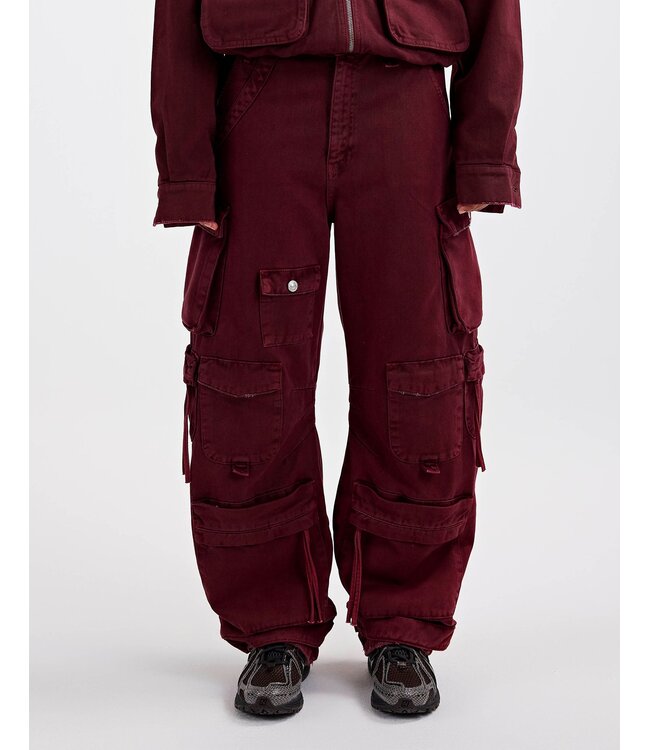 Stieglitz Stieglitz Franca Balloon Cargo Jeans Red