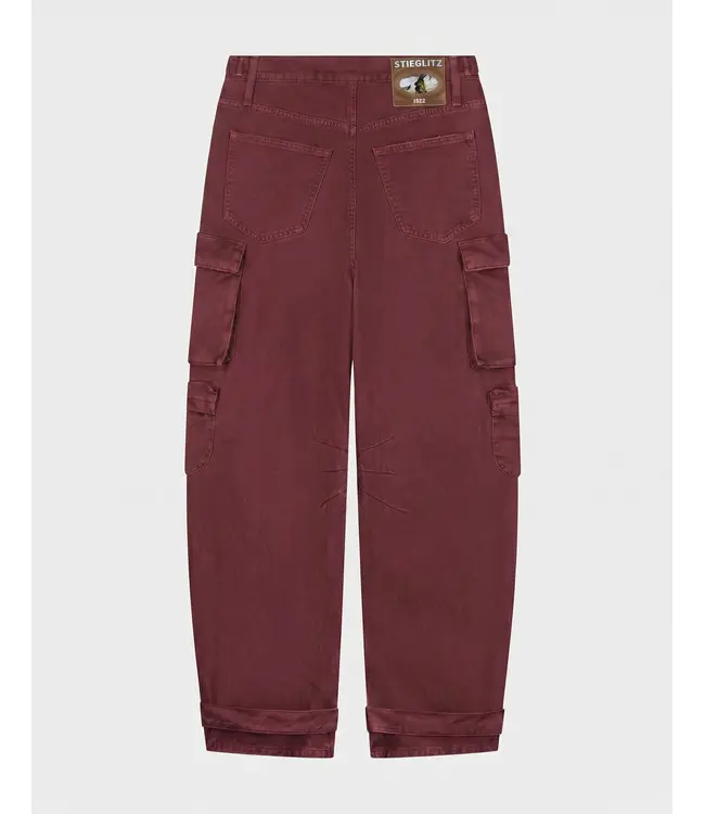 Stieglitz Stieglitz Franca Balloon Cargo Jeans Red